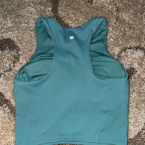 Lululemon Teal Align High-Neck Tank Top Teal - Picture 4 of 8